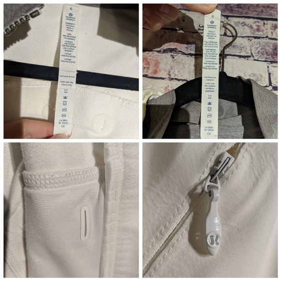 Lululemon Feelin Frosty Jacket 6 White - Picture 8 of 8